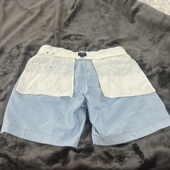 Light Blue Men's Shorts - Picture 8 of 9